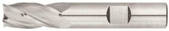 Niagara Cutter - 1", 1-1/2" LOC, 1" Shank Diam, 4" OAL, 4 Flute, Solid Carbide Square End Mill - Single End, Uncoated, Spiral Flute, 30° Helix, Centercutting, Right Hand Cut, Right Hand Flute, Series CNC430 - Eagle Tool & Supply