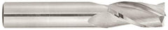 Niagara Cutter - 1", 1-1/2" LOC, 1" Shank Diam, 4" OAL, 3 Flute, Solid Carbide Square End Mill - Single End, TiAlN Finish, Spiral Flute, 30° Helix, Centercutting, Right Hand Cut, Right Hand Flute, Series C330 - Eagle Tool & Supply