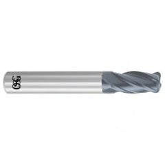 3/8 x 3/8 x 1 x 2-1/2 4Fl .045 C/R Carbide End Mill - WXL - Eagle Tool & Supply