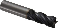 OSG - 3/4", 4 Flute, Solid Carbide, 0.03" Corner Radius End Mill - 4" OAL, Right Hand Flute, 1-1/2" LOC, Right Hand Cut - Eagle Tool & Supply