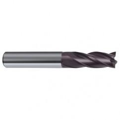 20mm Dia. x 104mm Overall Length 4-Flute Square End Solid Carbide SE End Mill-Round Shank-Center Cut-Firex - Eagle Tool & Supply