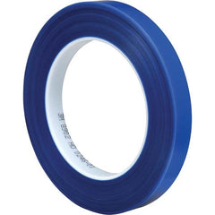 3M - 72 Yd x 12" Blue Polyester Film Tape - Eagle Tool & Supply