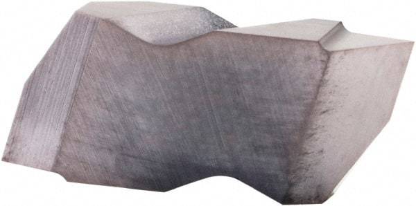 Kennametal - NTP3 Grade KCU25, Internal/External Partial Profile 60° Threading Insert - 1.25 to 40mm & 6 to 20 TPI Ext Pitch, 20 to 50mm & 5 to 12 TPI Int Pitch, Left Hand Insert, AlTiN Finish, Carbide - Eagle Tool & Supply