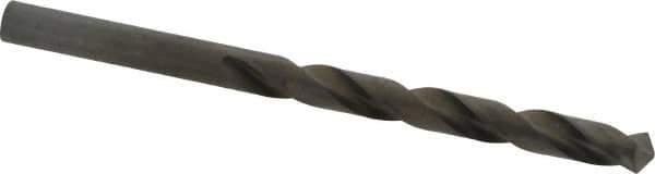 Chicago-Latrobe - 7.1mm 118° High Speed Steel Jobber Drill - Oxide Finish, Right Hand Cut, Spiral Flute, Straight Shank, 109mm OAL, Standard Point - Eagle Tool & Supply