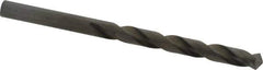 Chicago-Latrobe - 7.1mm 118° High Speed Steel Jobber Drill - Oxide Finish, Right Hand Cut, Spiral Flute, Straight Shank, 109mm OAL, Standard Point - Eagle Tool & Supply