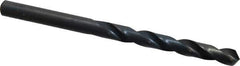 Chicago-Latrobe - 7.3mm 118° High Speed Steel Jobber Drill - Oxide Finish, Right Hand Cut, Spiral Flute, Straight Shank, 109mm OAL, Standard Point - Eagle Tool & Supply
