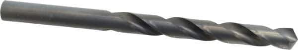 Chicago-Latrobe - 8.9mm 118° High Speed Steel Jobber Drill - Oxide Finish, Right Hand Cut, Spiral Flute, Straight Shank, 125mm OAL, Standard Point - Eagle Tool & Supply