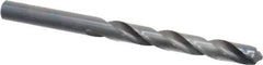 Chicago-Latrobe - 9.5mm 118° High Speed Steel Jobber Drill - Oxide Finish, Right Hand Cut, Spiral Flute, Straight Shank, 125mm OAL, Standard Point - Eagle Tool & Supply
