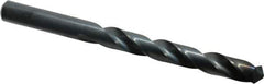 Chicago-Latrobe - 12mm 118° High Speed Steel Jobber Drill - Oxide Finish, Right Hand Cut, Spiral Flute, Straight Shank, 151mm OAL, Standard Point - Eagle Tool & Supply