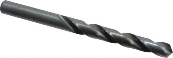 Chicago-Latrobe - 11.2mm 118° High Speed Steel Jobber Drill - Oxide Finish, Right Hand Cut, Spiral Flute, Straight Shank, 142mm OAL, Standard Point - Eagle Tool & Supply