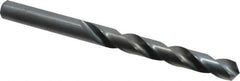 Chicago-Latrobe - 11.2mm 118° High Speed Steel Jobber Drill - Oxide Finish, Right Hand Cut, Spiral Flute, Straight Shank, 142mm OAL, Standard Point - Eagle Tool & Supply