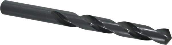 Chicago-Latrobe - 13.79982mm 118° High Speed Steel Jobber Drill - Oxide Finish, Right Hand Cut, Spiral Flute, Straight Shank, 160mm OAL, Standard Point - Eagle Tool & Supply