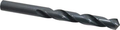 Chicago-Latrobe - 17.24914mm 118° High Speed Steel Jobber Drill - Oxide Finish, Right Hand Cut, Spiral Flute, Straight Shank, 184mm OAL, Standard Point - Eagle Tool & Supply