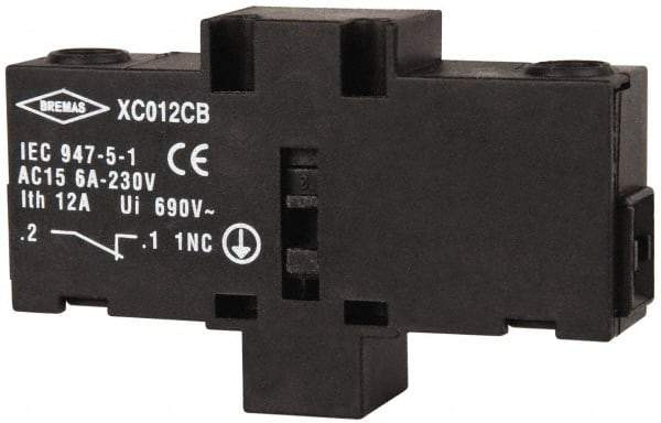 ACI - Cam and Disconnect Switch Auxiliary Contact Block - For Use with XA0633, XA0803, XA1003 - Eagle Tool & Supply