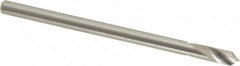 Walter-Titex - 3mm Body Diam, 90°, 50mm OAL, Cobalt Spotting Drill - Eagle Tool & Supply