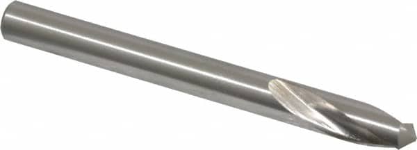 Walter-Titex - 1/4" Body Diam, 120°, 66mm OAL, Cobalt Spotting Drill - Eagle Tool & Supply