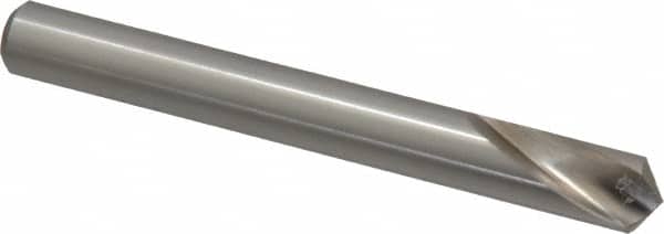 Walter-Titex - 10mm Body Diam, 120°, 89mm OAL, Cobalt Spotting Drill - Eagle Tool & Supply