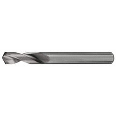 Walter-Titex - 6mm Body Diam, 120°, 50mm OAL, Solid Carbide Spotting Drill - Eagle Tool & Supply