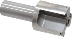 Everede Tool - 1-1/2 Inch Diameter, Interchangeable Pilot, Straight 3/4 Inch Shank Diameter, 3 Insert, Indexable Counterbore - 3.2 Inch Overall Length, TPGH 215 Insert, 5/16 Inch Pilot Hole Diameter Compatibility - Eagle Tool & Supply