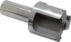 Everede Tool - 1-5/8 Inch Diameter, Interchangeable Pilot, Straight 3/4 Inch Shank Diameter, 3 Insert, Indexable Counterbore - 3.2 Inch Overall Length, TPGH 215 Insert, 5/16 Inch Pilot Hole Diameter Compatibility - Eagle Tool & Supply