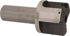 Everede Tool - 2 Inch Diameter, Interchangeable Pilot, Straight 1 Inch Shank Diameter, 3 Insert, Indexable Counterbore - 3.2 Inch Overall Length, TPGH 215 Insert, 7/16 Inch Pilot Hole Diameter Compatibility - Eagle Tool & Supply