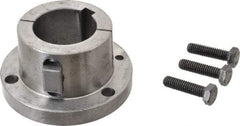 Browning - 1-11/16" Bore, 3/8" Wide Keyway, 3/16" Deep Keyway, B Sprocket Bushing - 2.557 to 2-5/8" Outside Diam, For Use with B5V Sheaves - Eagle Tool & Supply