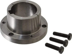 Browning - 1-15/16" Bore, 1/2" Wide Keyway, 1/4" Deep Keyway, B Sprocket Bushing - 2.557 to 2-5/8" Outside Diam, For Use with B5V Sheaves - Eagle Tool & Supply
