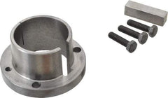 Browning - 2-1/4" Bore, 1/2" Wide Keyway, 1/4" Deep Keyway, B Sprocket Bushing - 2.557 to 2-5/8" Outside Diam, For Use with B5V Sheaves - Eagle Tool & Supply