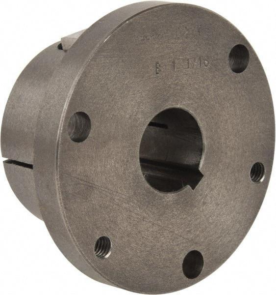 Browning - 1-1/16" Bore, 1/4" Wide Keyway, 1/8" Deep Keyway, B Sprocket Bushing - 2.557 to 2-5/8" Outside Diam, For Use with B5V Sheaves - Eagle Tool & Supply