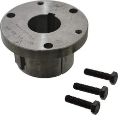 Browning - 1-3/8" Bore, 5/16" Wide Keyway, 5/32" Deep Keyway, B Sprocket Bushing - 2.557 to 2-5/8" Outside Diam, For Use with B5V Sheaves - Eagle Tool & Supply