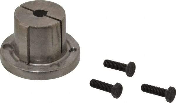Browning - 1/2" Bore, 1/8" Wide Keyway, 1/16" Deep Keyway, P Sprocket Bushing - 1.856 to 1-15/16" Outside Diam, For Use with Split Taper Sprockets & Sheaves - Eagle Tool & Supply