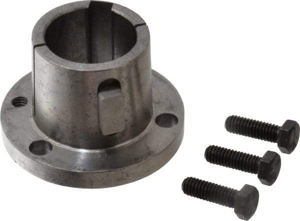 Browning - 1-7/16" Bore, 3/8" Wide Keyway, 3/16" Deep Keyway, P Sprocket Bushing - 1.856 to 1-15/16" Outside Diam, For Use with Split Taper Sprockets & Sheaves - Eagle Tool & Supply