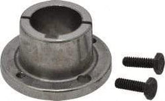 Browning - 1-1/8" Bore, 1/4" Wide Keyway, 1/8" Deep Keyway, H Sprocket Bushing - 1.57 to 1-5/8" Outside Diam, For Use with Split Taper Sprockets & Sheaves - Eagle Tool & Supply