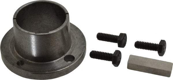Browning - 1-3/8" Bore, 3/8" Wide Keyway, 3/16" Deep Keyway, H Sprocket Bushing - 1.57 to 1-5/8" Outside Diam, For Use with Split Taper Sprockets & Sheaves - Eagle Tool & Supply