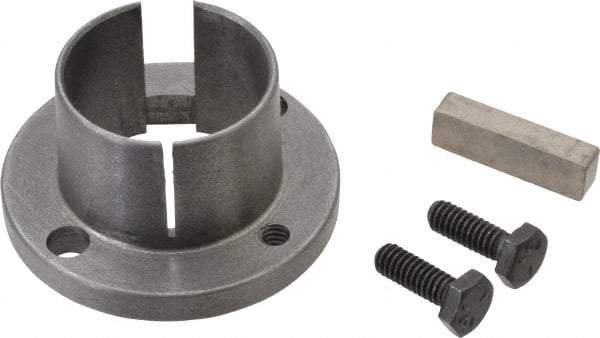 Browning - 1-7/16" Bore, 3/8" Wide Keyway, 3/16" Deep Keyway, H Sprocket Bushing - 1.57 to 1-5/8" Outside Diam, For Use with Split Taper Sprockets & Sheaves - Eagle Tool & Supply