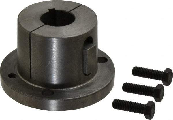 Browning - 1-3/16" Bore, 1/4" Wide Keyway, 1/8" Deep Keyway, Q Sprocket Bushing - 2.766 to 2-7/8" Outside Diam, For Use with Split Taper Sprockets & Sheaves - Eagle Tool & Supply