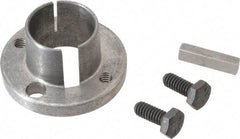 Browning - 1" Bore, 1/4 x 5/8 Thread, 1/4" Wide Keyway, 1/8" Deep Keyway, G Sprocket Bushing - 1.133 to 1.172" Outside Diam, For Use with Split Taper Sprockets & Sheaves - Eagle Tool & Supply