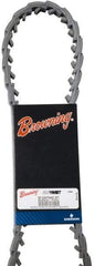 Browning - Section B, 21/32" Wide, 1,200" Outside Length, Adjustable Replacement Belt - Urethane, Griptwist, No. BP - Eagle Tool & Supply