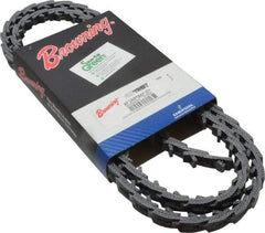 Browning - Section A, 1/2" Wide, 60" Outside Length, Adjustable Replacement Belt - Urethane, Griptwist, No. AP - Eagle Tool & Supply