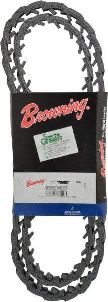 Browning - Section B, 21/32" Wide, 60" Outside Length, Adjustable Replacement Belt - Urethane, Griptwist, No. BP - Eagle Tool & Supply