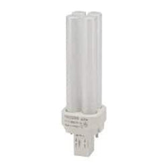 Philips - 13 Watt Fluorescent Commercial/Industrial 2 Pin Lamp - 2,700°K Color Temp, 860 Lumens, 58 Volts, PLC, 10,000 hr Avg Life - Eagle Tool & Supply