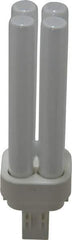 Philips - 13 Watt Fluorescent Commercial/Industrial 2 Pin Lamp - 3,500°K Color Temp, 860 Lumens, PLC, 10,000 hr Avg Life - Eagle Tool & Supply
