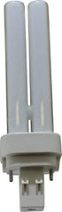 Philips - 13 Watt Fluorescent Commercial/Industrial 2 Pin Lamp - 4,000°K Color Temp, 860 Lumens, PLC, 10,000 hr Avg Life - Eagle Tool & Supply