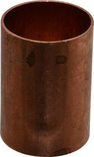 Mueller Industries - 1-1/4" Wrot Copper Pipe Coupling without Stop - C x C, Solder Joint - Eagle Tool & Supply