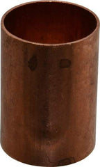 Mueller Industries - 1-1/4" Wrot Copper Pipe Coupling without Stop - C x C, Solder Joint - Eagle Tool & Supply