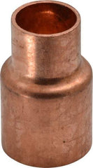 Mueller Industries - 3/4 x 1/2" Wrot Copper Pipe Reducer Coupling - C x C, Solder Joint - Eagle Tool & Supply
