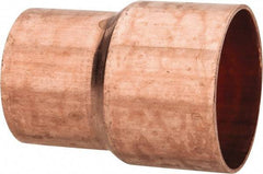 Mueller Industries - 1-1/2 x 1-1/4" Wrot Copper Pipe Reducer Coupling - C x C, Solder Joint - Eagle Tool & Supply