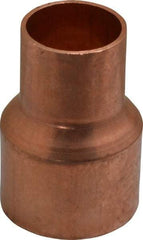 Mueller Industries - 1-1/2 x 1" Wrot Copper Pipe Reducer Coupling - C x C, Solder Joint - Eagle Tool & Supply