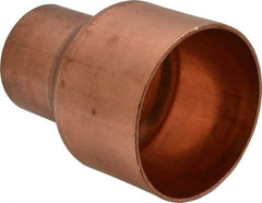 Mueller Industries - 2 x 1-1/4" Wrot Copper Pipe Reducer Coupling - C x C, Solder Joint - Eagle Tool & Supply