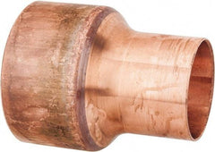 Mueller Industries - 3 x 2" Wrot Copper Pipe Reducer Coupling - C x C, Solder Joint - Eagle Tool & Supply